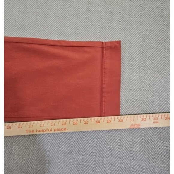 Tailor Vintage Men's Slim Fit Pants 38x30 Canyon Red Stretch Cotton Spandex NWT - Picture 7 of 16